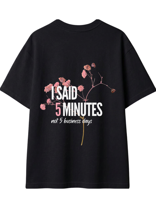 Pairzoo “Almost Ready” Oversized T-Shirt