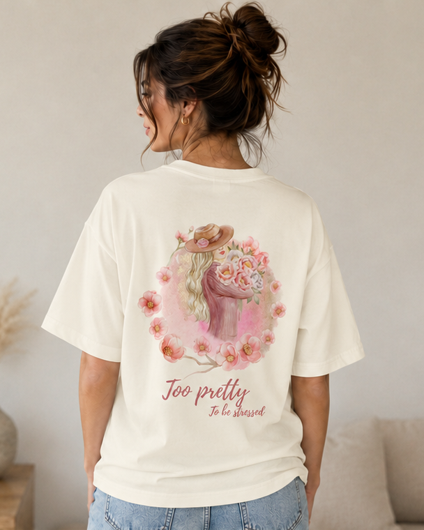 Pretty As A Petal Oversized Tee