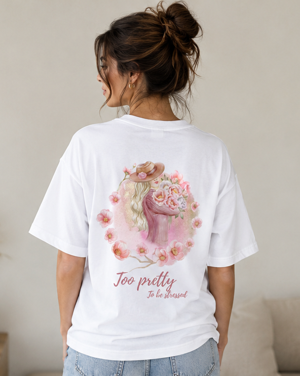 Pretty As A Petal Oversized Tee