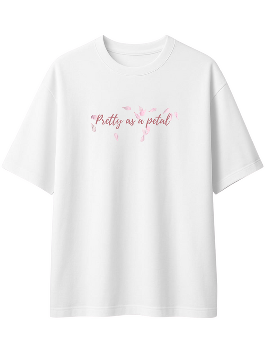 Pretty As A Petal Oversized Tee
